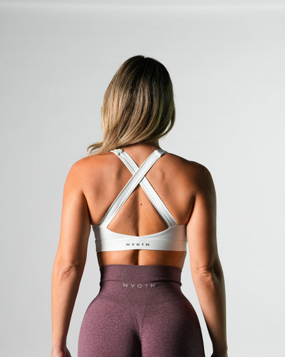 White PowerTech Bra