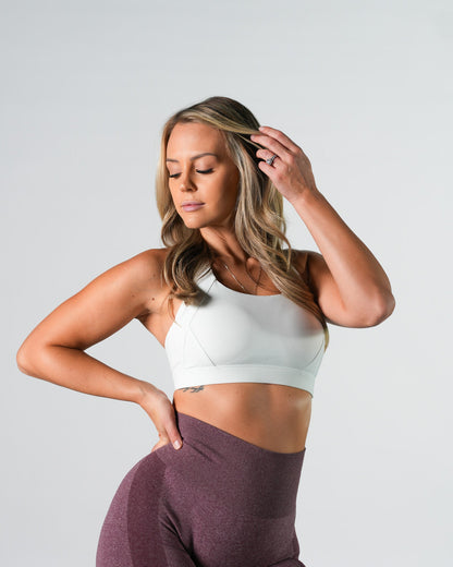 White PowerTech Bra