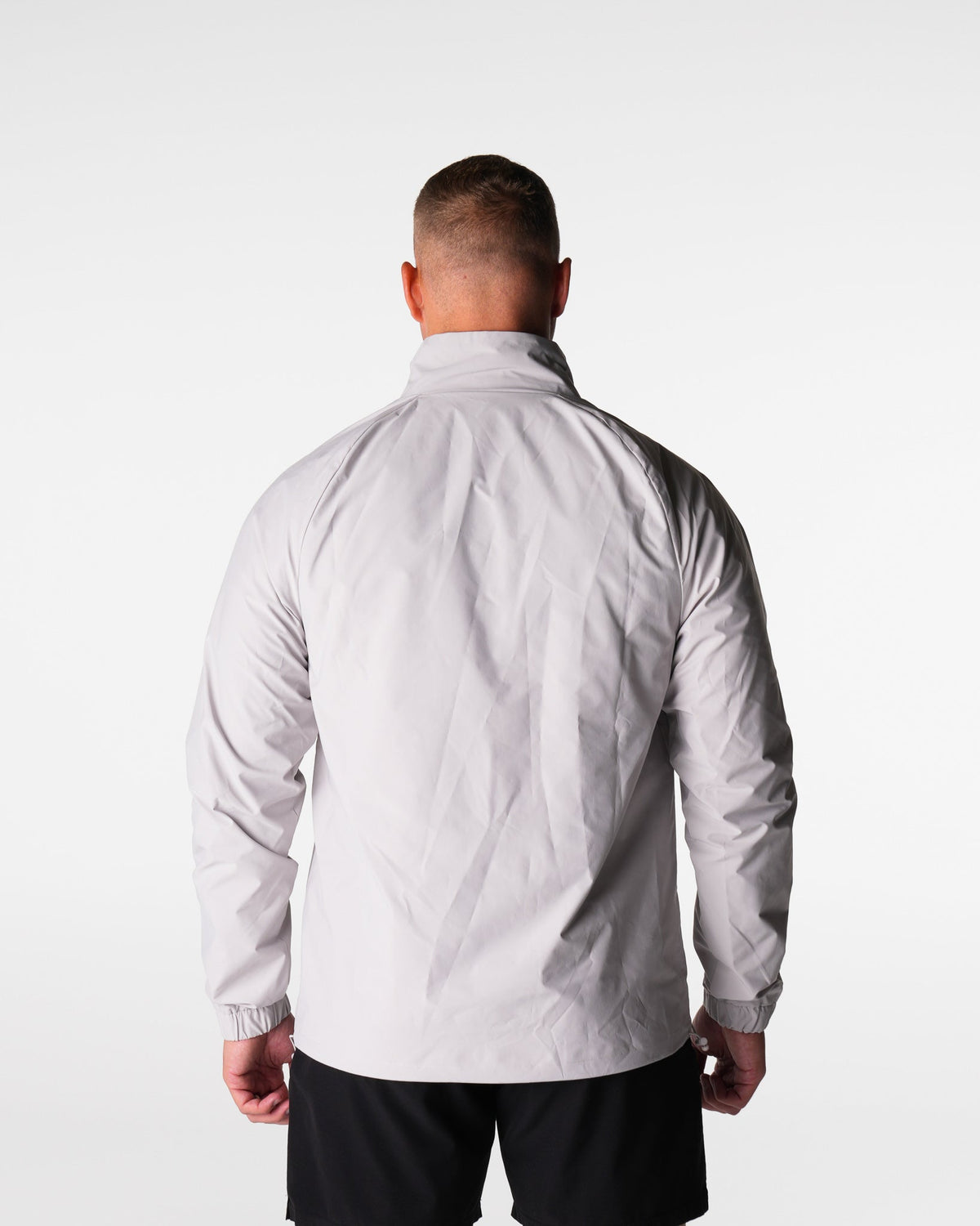 Grey Motion Windbreaker