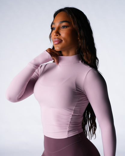 Winter Blush Solace Mock Neck Long Sleeve