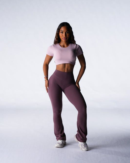 Winter Blush Solace Open Back Tee