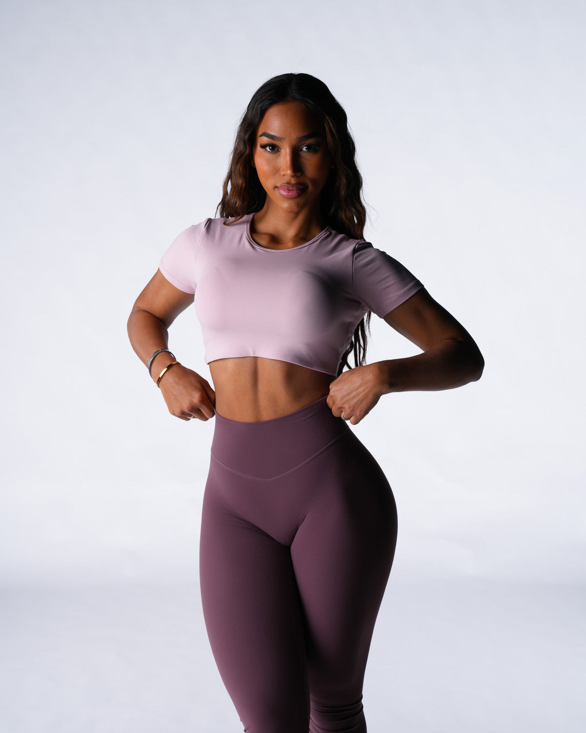 Winter Blush Solace Open Back Tee