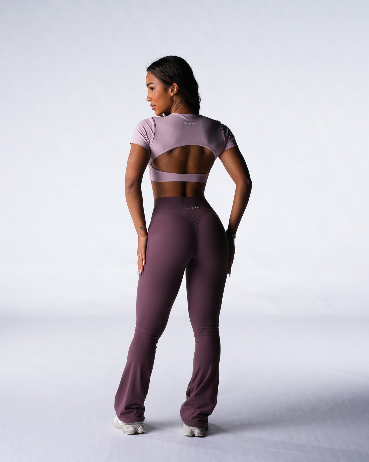 Winter Blush Solace Open Back Tee