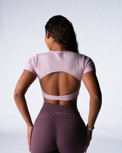 Winter Blush Solace Open Back Tee