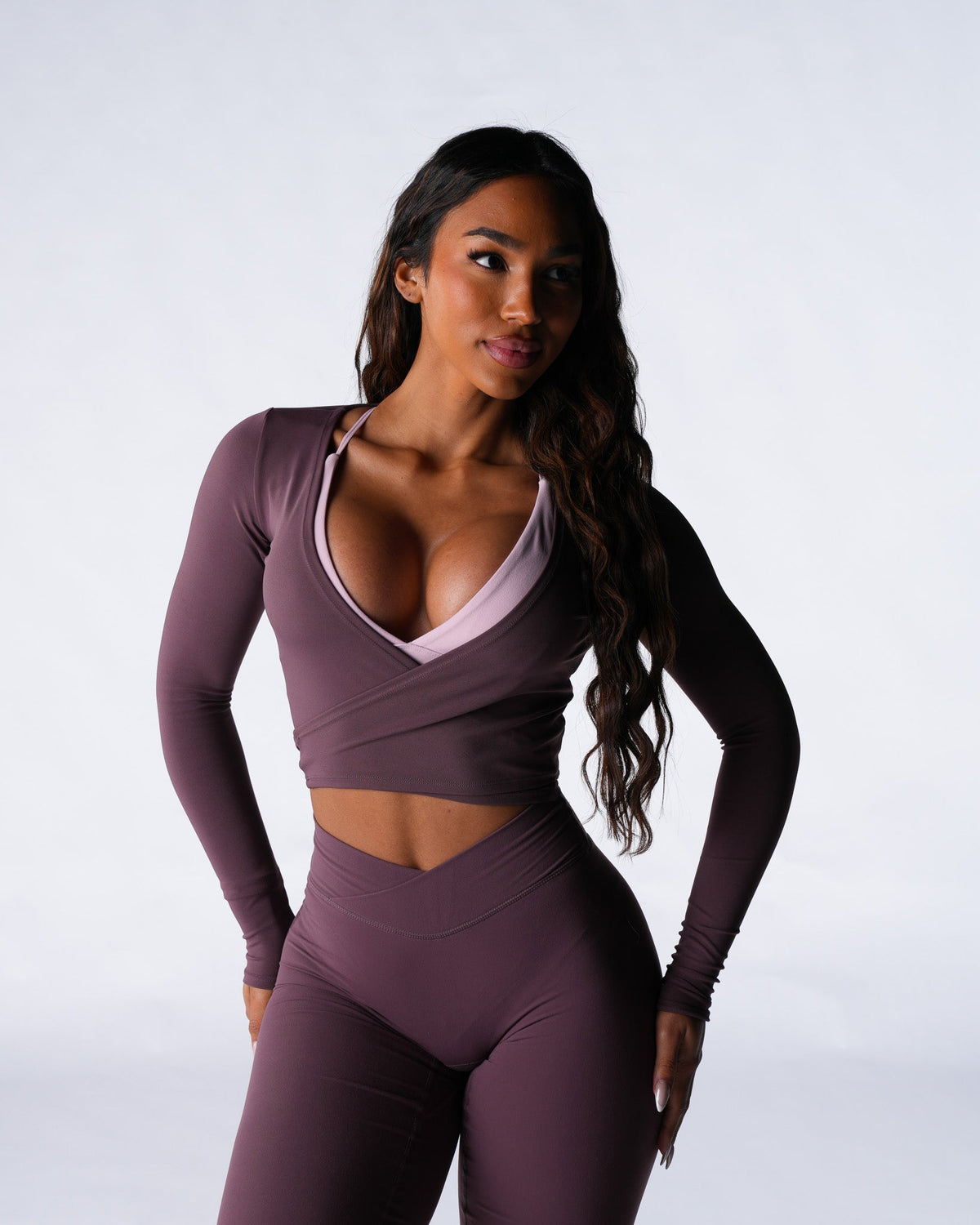 Velvet Port Solace Wrap Top