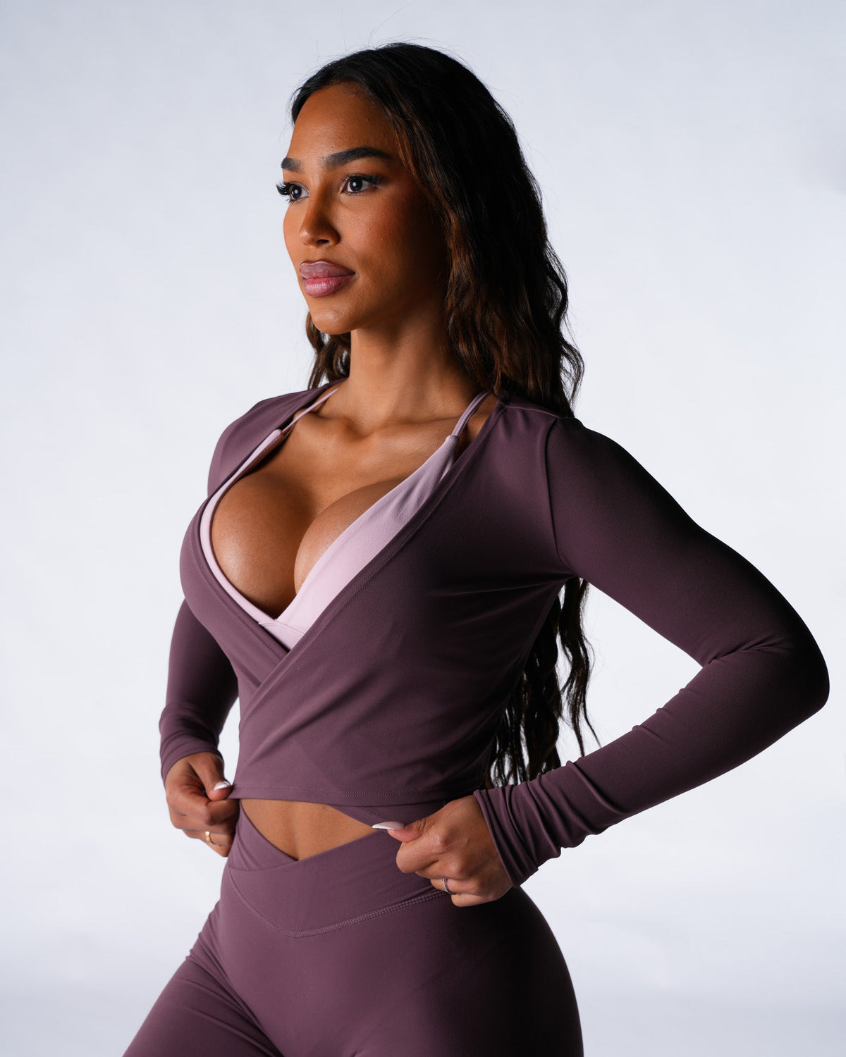 Velvet Port Solace Wrap Top