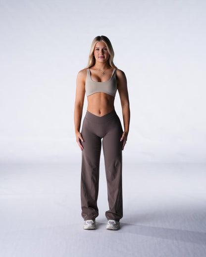 Dark Roast Aera Straight Leg Pants
